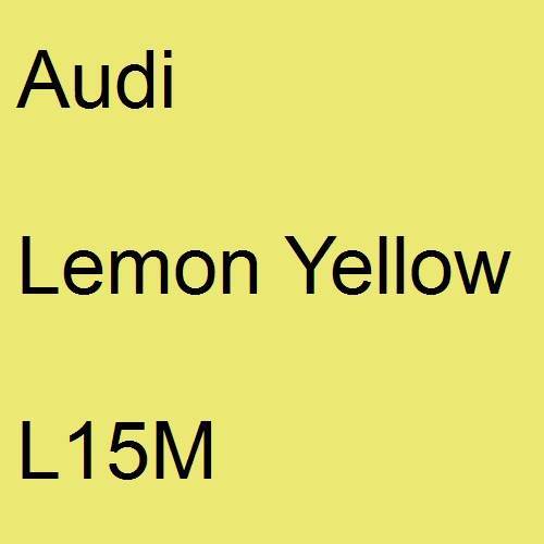 Audi, Lemon Yellow, L15M.